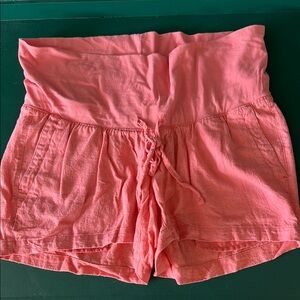 Old Navy Maternity Linen Shorts